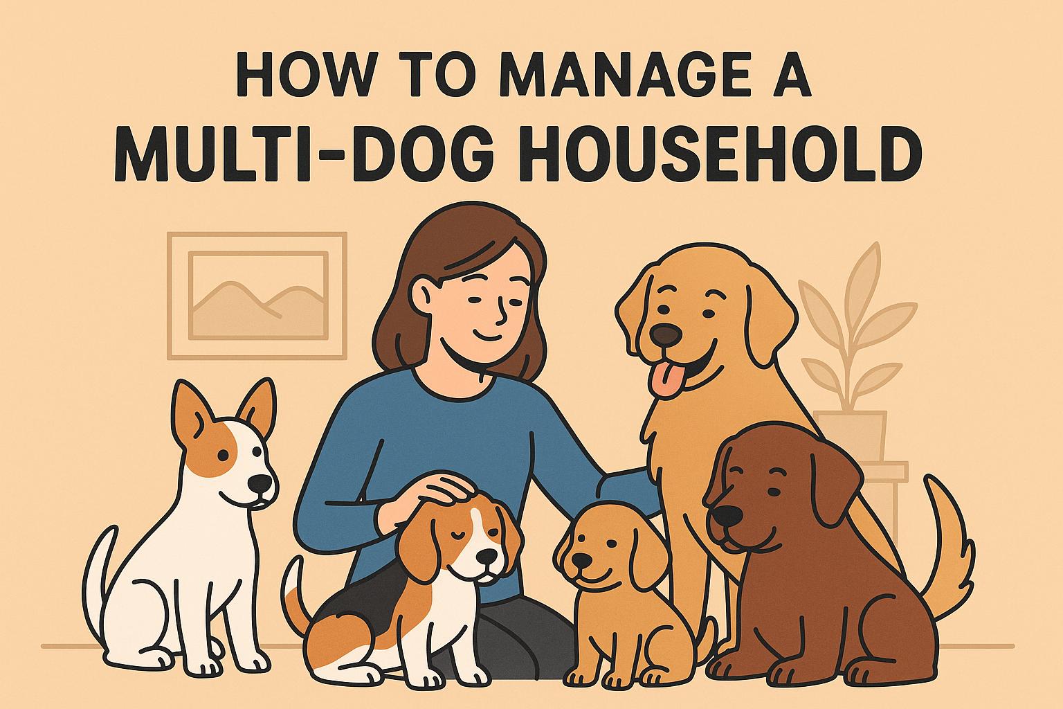 How to Manage a Multi-Dog Household