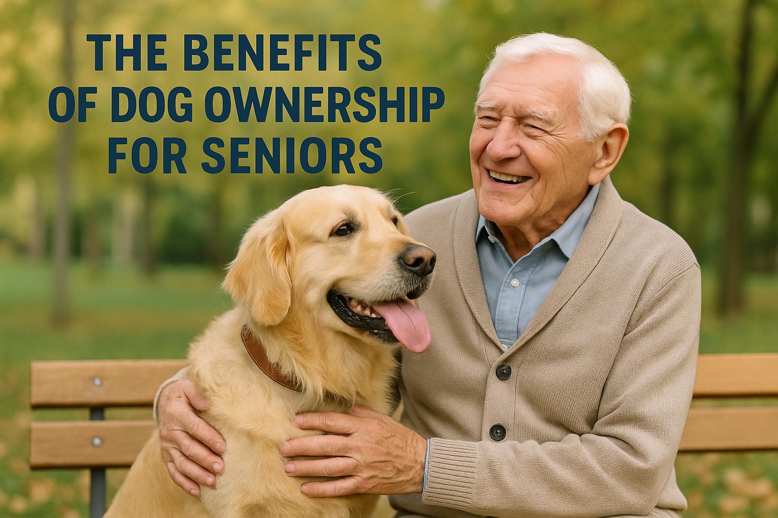 The Benefits of Dog Ownership for Seniors