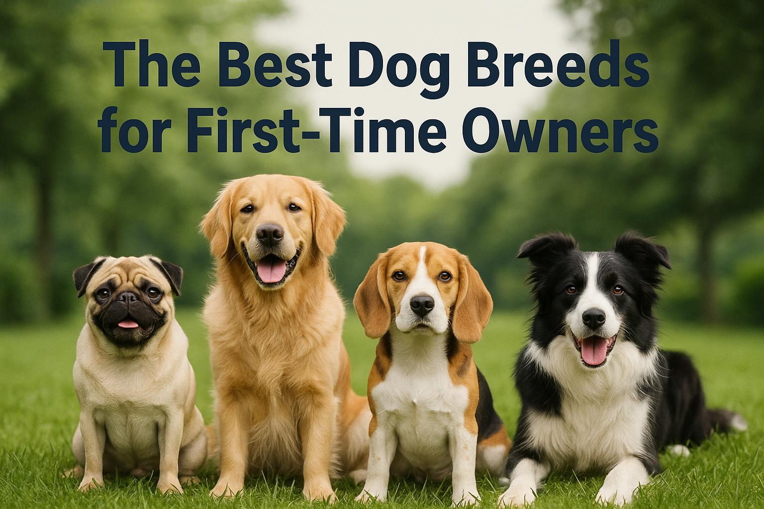 The Best Dog Breeds for First-Time Owners